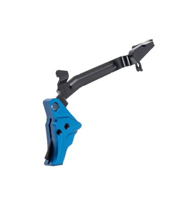 Tyrant CNC TDGTRIG34BLUEBLACKBAR I.T.T.S Trigger/Bar Blue/Black Fits Glock Gen3-4