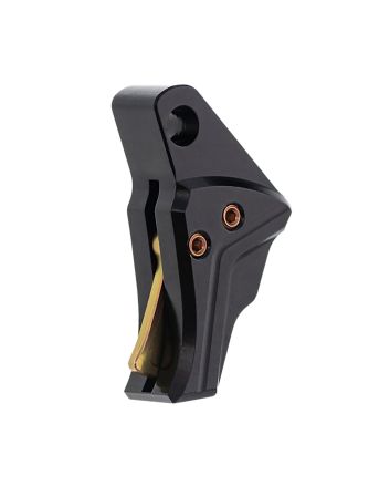 Tyrant CNC TDGTRIG34BLACKGOLD I.T.T.S Trigger/Bar Black/Gold Fits Glock Gen3-4