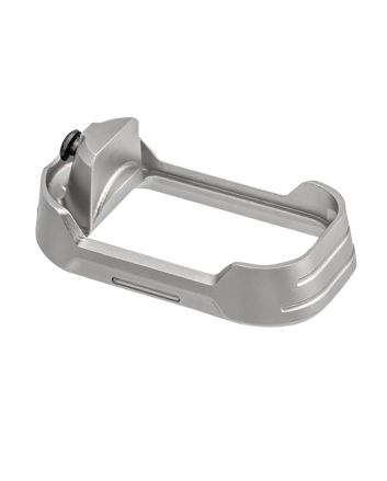 Tyrant CNC TDG17MWG3GREYBLACKSCREMagwell Fits Glock 17 Gen 3 Grey Aluminum