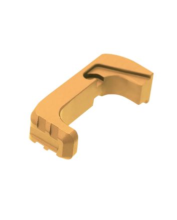 Tyrant CNC TD43X48EGLDExtended Magazine Release Glock 43x/48 Gold Aluminum