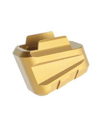 Tyrant CNC TDP320MAGEXGOLDMagazine Extension Fits Sig P320 5rd Gold Aluminum