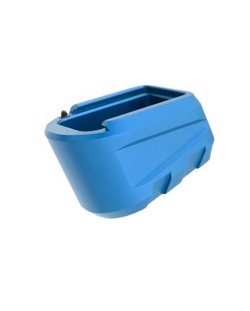 Tyrant CNC TDP365MAGEXBLUEMagazine Extension 9mm Fits Sig P365 X Macro 3rd Blue Aluminum
