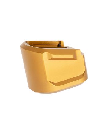 Tyrant CNC TDECHEMAGEX17GOLDMagazine Extension 9mm Fits Springfield Echelon 5rd Gold Aluminum