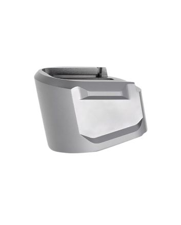 Tyrant CNC TDECHEMAGEX17GREYMagazine Extension 9mm Fits Springfield Echelon 5rd Grey Aluminum
