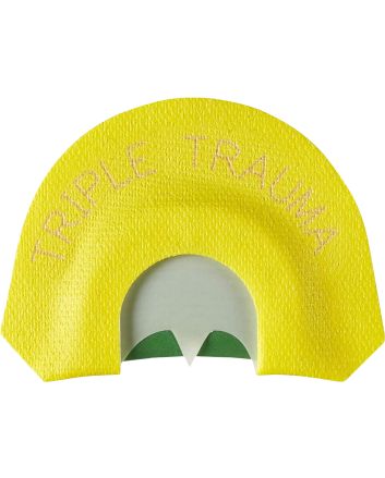 Hunters Specialties HSSTR05901 Premium Flex Triple Trauma Attracts Turkey Species Yellow