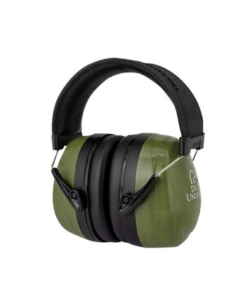 Radians DUHIHPGRBX High Performance Earmuff Over the Head Black/Green