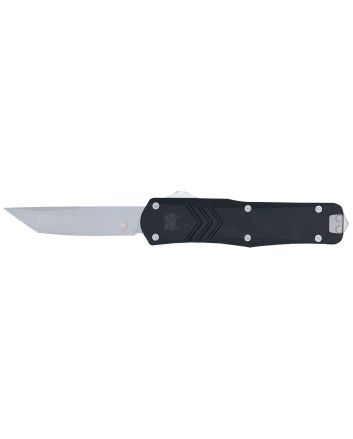 CobraTec Knives MBLKFSXGEN3TNS FS-X Gen III Medium 3" OTF Tanto Plain Stonewashed D2 Steel Blade, 4.68" Aluminum Handle