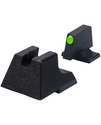 HK 51000934 Iron Sight Green Tritium Black Frame Fits HK VP9/VP40/P30/HK45