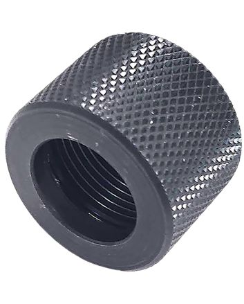 HK 50970172Thread Cap 45 Cal Black Steel
