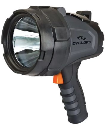 Walker's CYC1000HHS Cyclops Spotlight Black 1000 Lumens LED Polymer 550 Meters