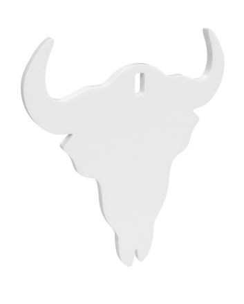 Birchwood Casey BC-47719 Centerfire Silhouette Skull 3/8" AR500 Steel Target
