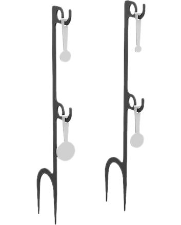 Birchwood Casey BC-41580 Silver Steel Gong 0.25" Thick Hanging