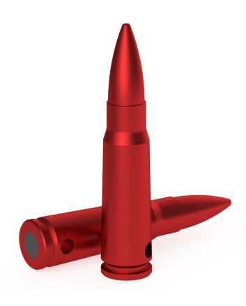 Birchwood Casey BC-DCTR-762 Duracap Training Rounds 7.62X39 Aluminum 4PK