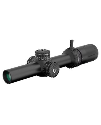 Swampfox Optics ARH16241-RL ArrowheadBlack 1-6x24mm 30mm Tube Guerrilla Dot MIL Red Reticle