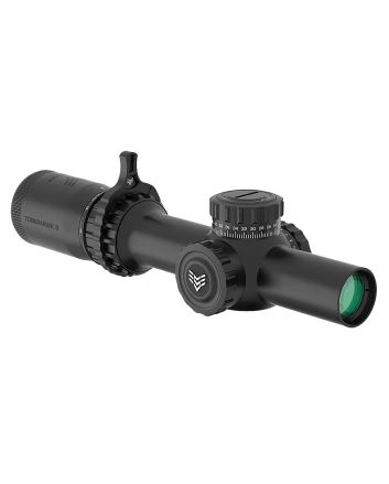 Swampfox Optics THK16241-GB Tomahawk IIBlack 1-6x24mm 30mm Tube BDC Green Reticle