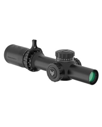 Swampfox Optics THK16241-RB Tomahawk IIBlack 1-6x24mm 30mm Tube BDC Red Reticle
