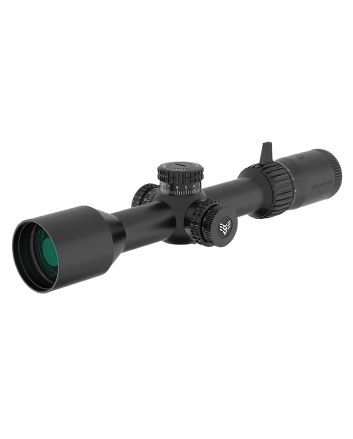 Swampfox Optics KTK21244-4L KentuckyBlack 2-12x44mm 30mm Tube Sharpshooter MIL Reticle