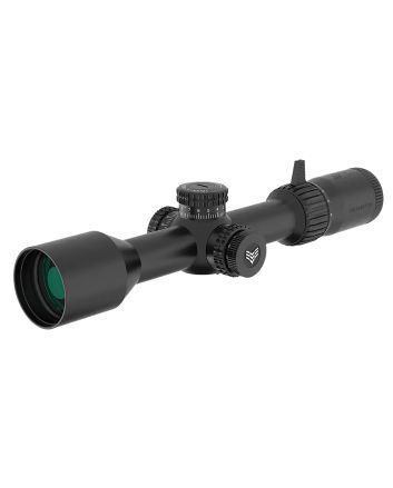 Swampfox Optics KTK21244-4M KentuckyBlack 2-12x44mm 30mm Tube Sharpshooter MOA Reticle