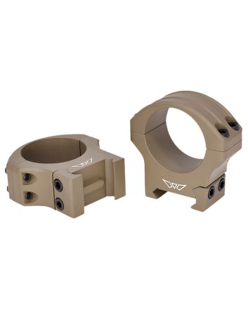 Warne 8513DE HyperLiteDark Earth Cerakote MagnaFusion Alloy 30mm Tube Maxima/Weaver/Picatinny