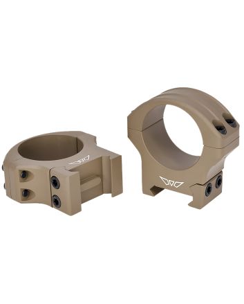 Warne 8515DE HyperLiteDark Earth Cerakote MagnaFusion Alloy 30mm Tube Maxima/Weaver/Picatinny