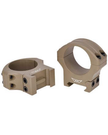 Warne 8521DE HyperLiteDark Earth Cerakote MagnaFusion Alloy 34mm Tube Maxima/Weaver/Picatinny