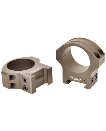 Warne 8501TM HyperLiteDark Earth Cerakote MagnaFusion Alloy 1" Tube Picatinny Rail/Weaver/Maxima Fits Tikka