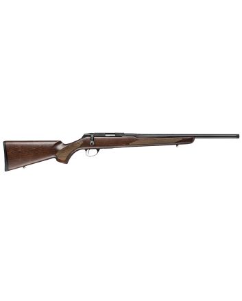 Tikka JRT1XH300 T1X Hunter 22 LR 5+1 20" Black Threaded Barrel, Black Drilled &amp; Tapped Steel Receiver, Oiled Fixed Wood Stock, Right Hand