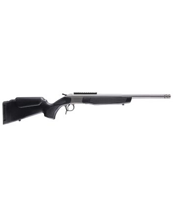 CVA CR4445S Scout Takedown 444 Marlin 1rd 22" Stainless Fluted Threaded Barrel, Stainless Steel Receiver w/Picatinny Rail, Adj Comb &amp; LOP Black Synthetic Stock