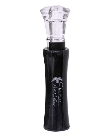 Duck Commander DCJGPS John Godwin Pro Series Friction Call, Double Reed Attracts Ducks, Black Acrylic