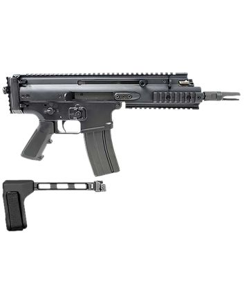 FN 38101886 SCAR 15P 300 Blackout 30+1 7.50" Black Picatinny Rail Aluminum Receiver SB Tactical Brace