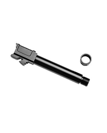 Rosco Manufacturing BL-G19-9MM-M-TB-V2 Bloodline9mm Fits Glock 19 Gen 1-5 4.62" Stainless Steel