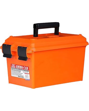 MTM Case-Gard AC35 Ammo CanOrange Polypropylene