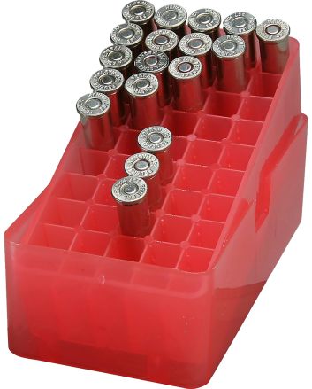 MTM Case-Gard E504541 Slip-Top Ammo Box J-50 45 Colt/44 Special/45 Auto/44 Mag Red 50rds