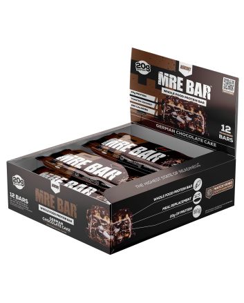 Redcon1 RC1MREBGCC12 MRE Protein Bar German Chocolate Cake 12 Pack