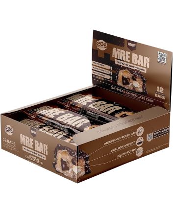 Redcon1 RC1MREBOCC12 MRE Protein Bar Oatmeal Chocolate Chip 12 Pack