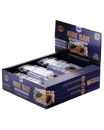 Redcon1 RC1MREBBBC12 MRE Protein Bar Blue Berry Cobbler 12 Pack