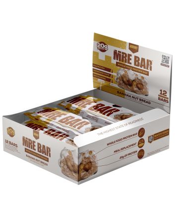 Redcon1 RC1MREBBNB12 MRE Protein Bar Banana Nut Bread 12 Pack