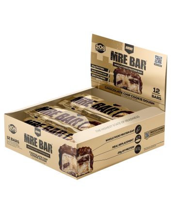 Redcon1 RC1MREBCCCD12 MRE Protein Bar Cookie Dough 12 Pack