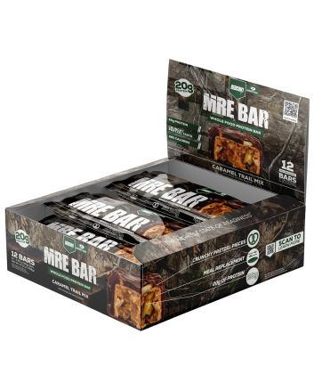 Redcon1 RC1MREBCTM12 MRE Protein Bar Caramel Trail Mix 12 Pack