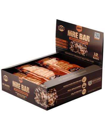 Redcon1 RC1MREBCPBC12 MRE Protein Bar Crunchy Peanut Butter Cup 12 Pack