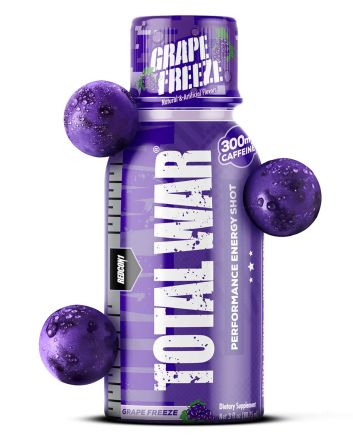 Redcon1 RC1TWSGF Total War Energy Shots Grape Freeze 12 Pack