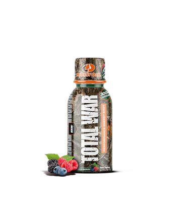 Redcon1 RC1TWSSWB Total War Energy Shots sour Wild Berry 12 Pack