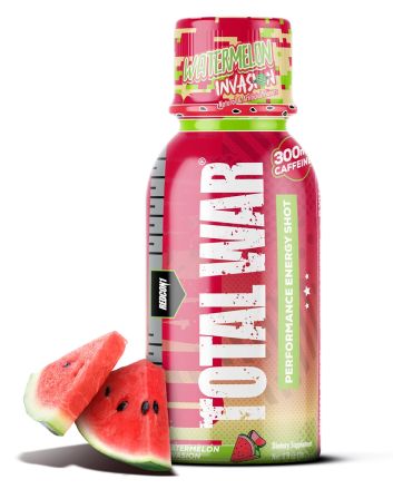 Redcon1 RC1TWSWI Total War Energy Shots Watermelon Invasion 12 Pack