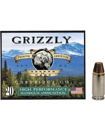 Grizzly Ammo GC9+P+CM8 9mm+P 147gr Full Metal Jacket Flat Point 20 Per Box/10 Case