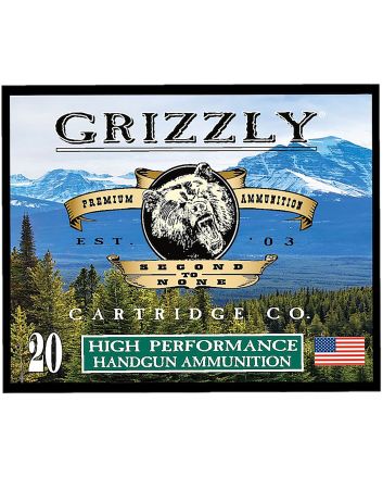 Grizzly Ammo GC38SP9 38Special 148gr Full Metal Jacket Flat Point 20 Per Box/10 Case