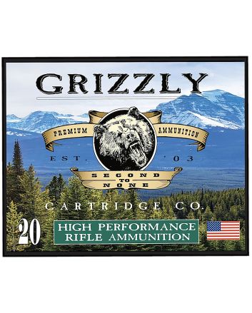 Grizzly Ammo GC357S3 357Sig 125gr Full Metal Jacket Flat Point 20 Per Box/10 Case