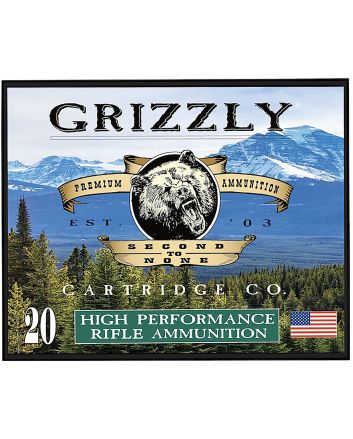 Grizzly Ammo GC357M15 357Mag 148gr Full Metal Jacket Flat Point 20 Per Box/10 Case