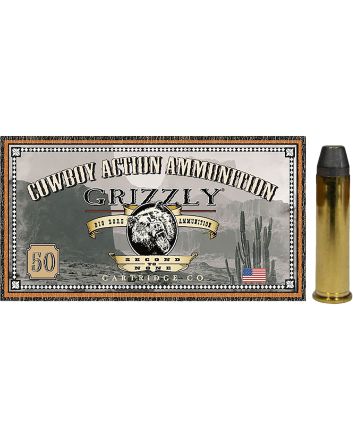 Grizzly Ammo GC357M8 357Mag 158gr Round Nose Flat Point 50 Per Box/10 Case