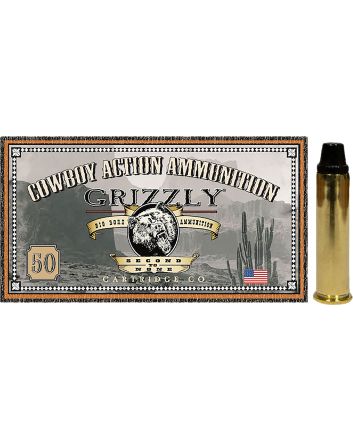Grizzly Ammo GC357M2 357Mag 158gr Semi Wad-Cutter 50 Per Box/10 Case