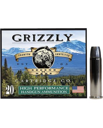 Grizzly Ammo GC357M14 357Mag 200gr Wide Long Nose Gas Check 20 Per Box/10 Case